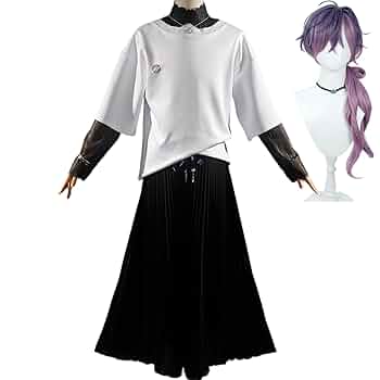 にじさんじ 浮奇ヴィオレタ コスプレ 衣装 フルセット Amazon.co.jp: コスプレ衣装 ウィッグ付き 【コスプレ小物全
